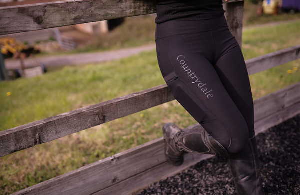 Countrydale™ Supa-Grip Pull On Riding Tights