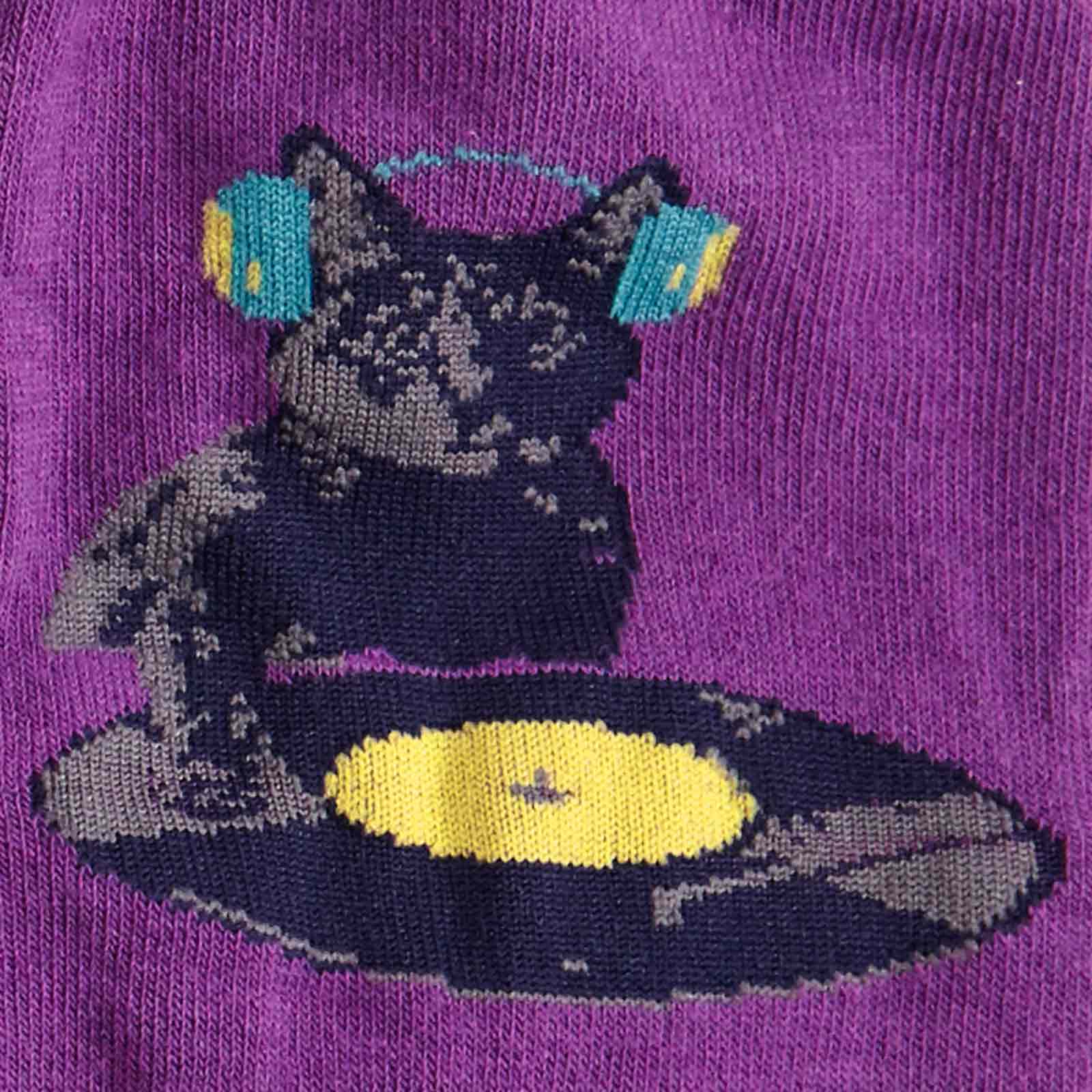Cat Scratch Crew Socks by Sock it To Me