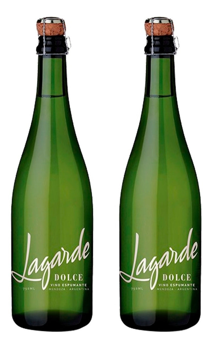 Caja 2 Champagne Lagarde Dolce 750ml