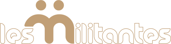 Logo Les Militantes high-end large size brand