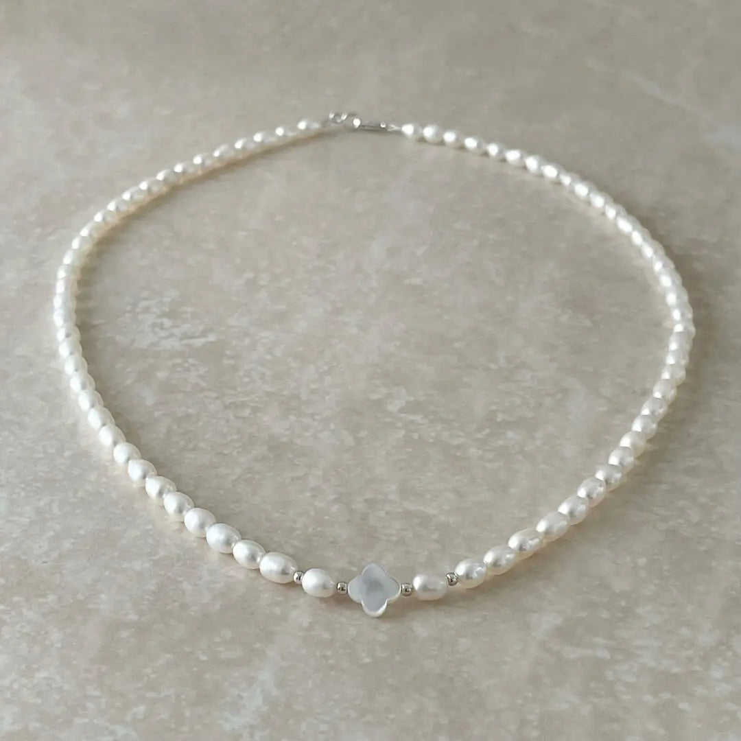 Silver Plated Pearl Cord Toggle Bracelet