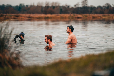 wild swimmers river wey chimney fire coffee