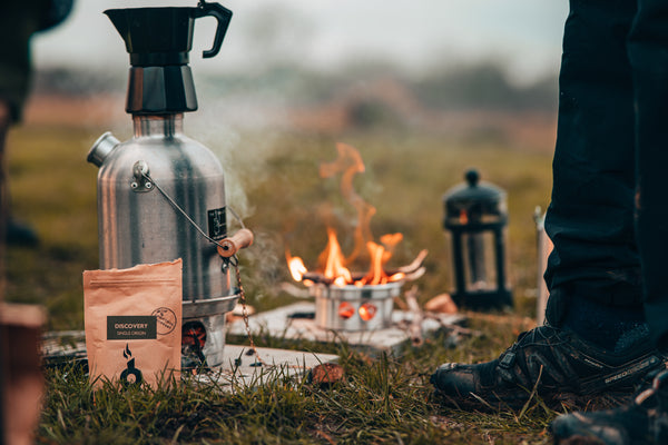 kelly kettle and chimney fire coffee
