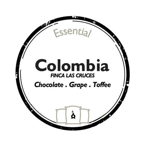 Chimney Fire Coffee Colombia Finca Las Cruces logo