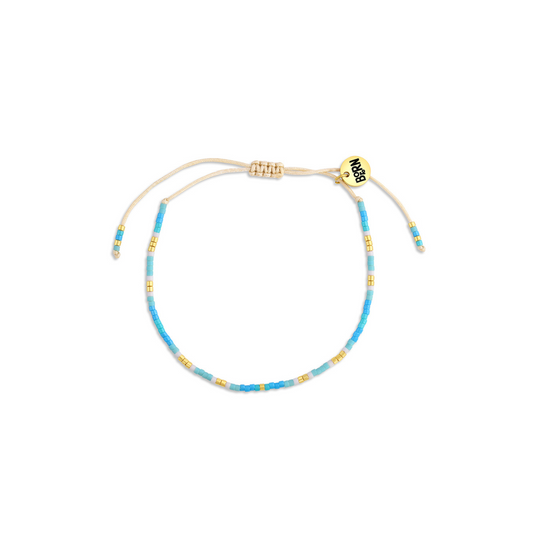 Sunset Adjustable Beaded Bracelet – BORN TO ROCK