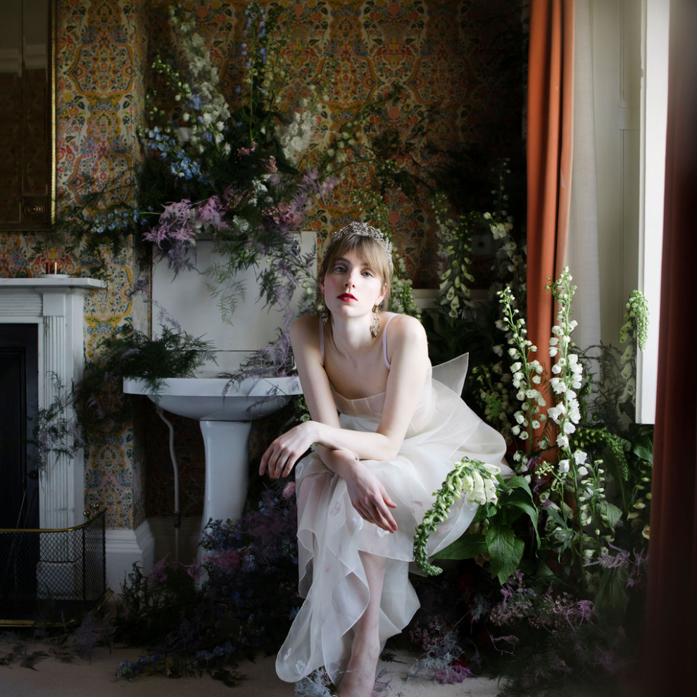 Styled Floral Photoshoot at Somerley House, Hampshire