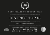 District top 10 best colour salon 2023 