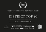 District top 10 cutting salon 2023 