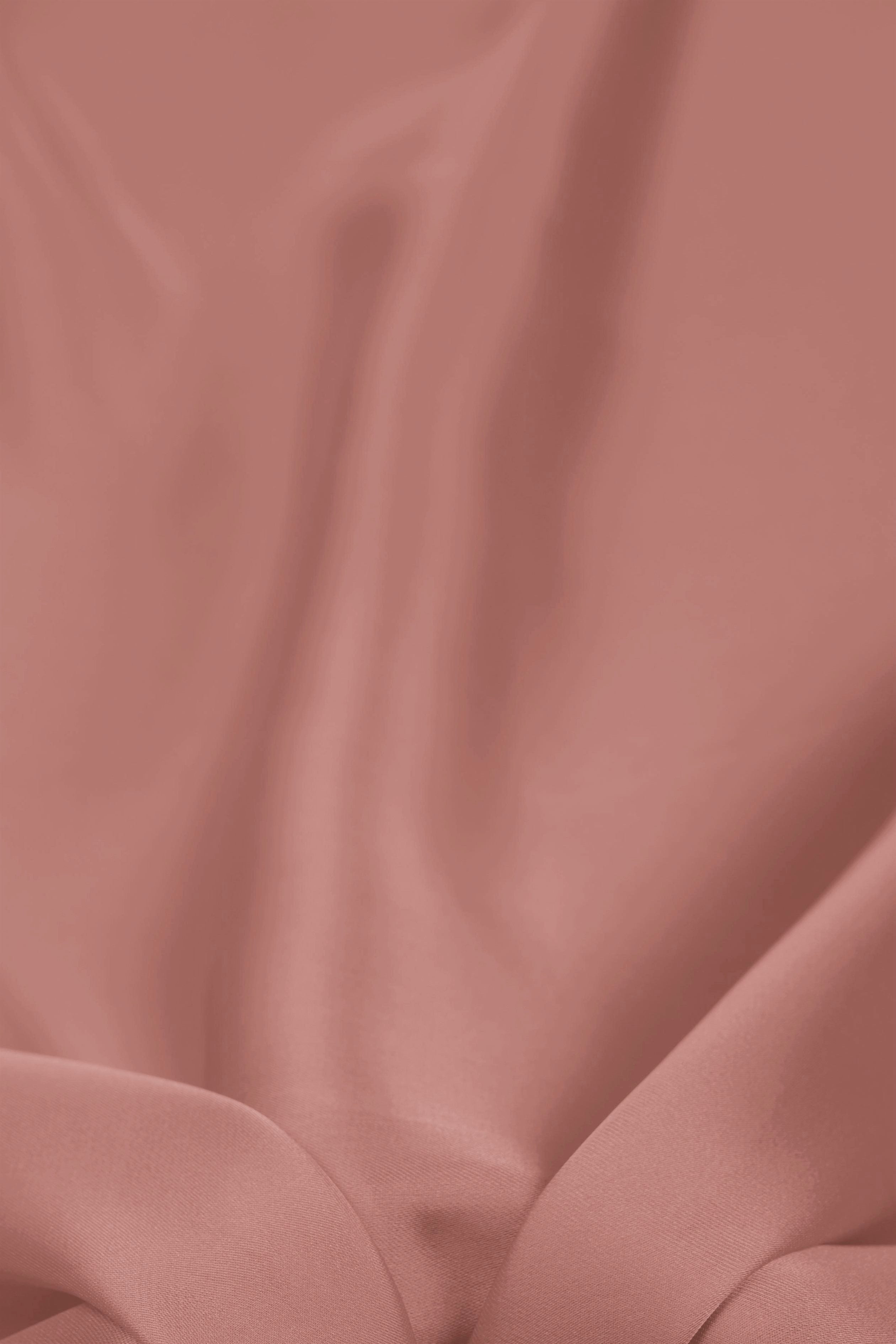 Buy Onion Pink Plain Satin Georgette Slub Fabric Online