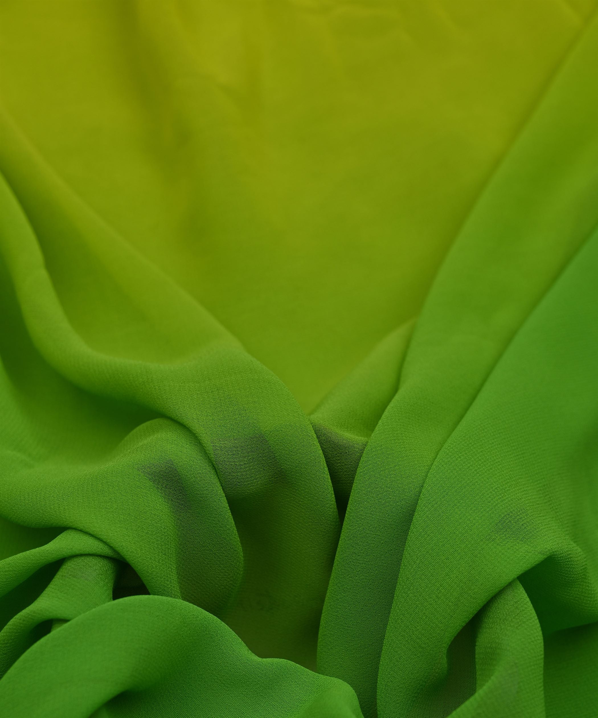 Light Green Plain Booti Dyed Georgette Dobby Fabric – Fabmyntra