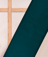 Rama Green Plain Dyed Two Tone Satin Silk Fabric