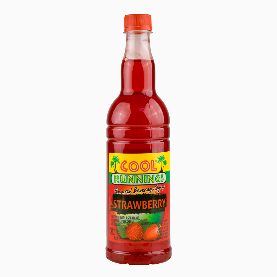 Cool Runnings strawberry syrup