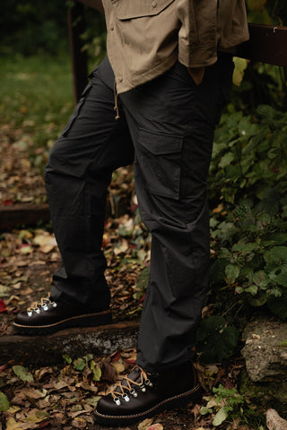 Man wearing Danner boots 