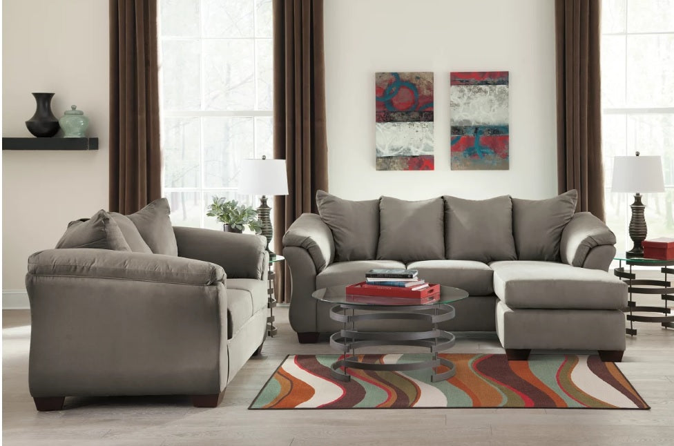 Darcy Cobblestone Sofa Chaise