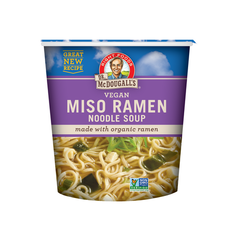 Dr. McDougall's Miso Ramen Noodle Soup Cup