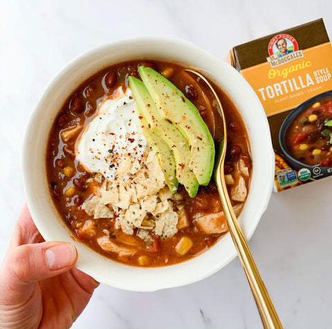 Organic Tortilla Soup by Callascleaneats 