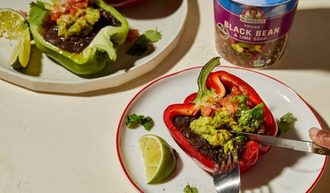 Protein-Packed Vegetarian Stuffed Peppers