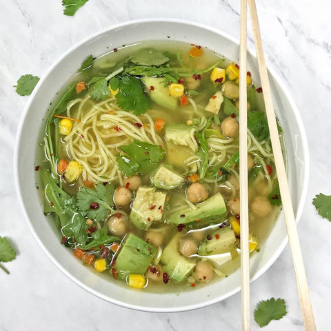 vegan chicken noodle soup