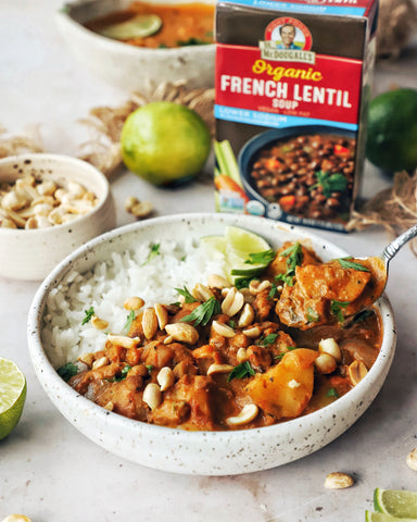 Vegan Lentil Massaman Curry – Dr. McDougall\'s Right Foods