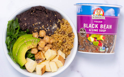 Black Bean & Sweet Potato Buddha Bowl