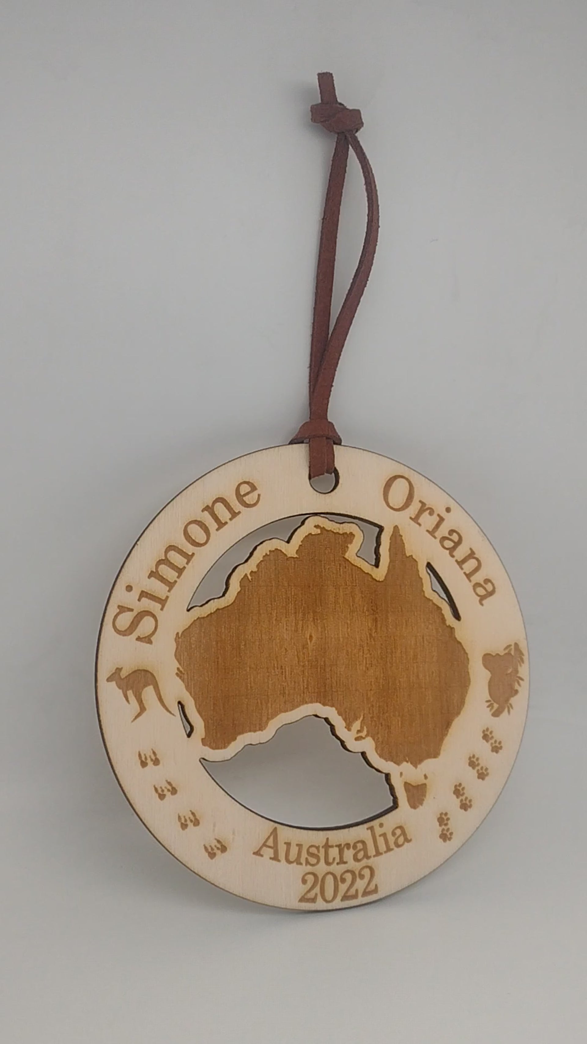 Australia 2021, 2022, 2023, 2024, 2025... + Names Ornament Craftyroo