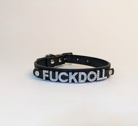 Fuckdoll BDSM Collar / Kinky Choker for Cum Sluts