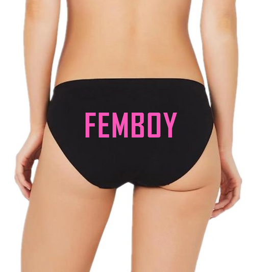 Sissy Men Panties 2pk - See Through Lace Underwear for Femboy