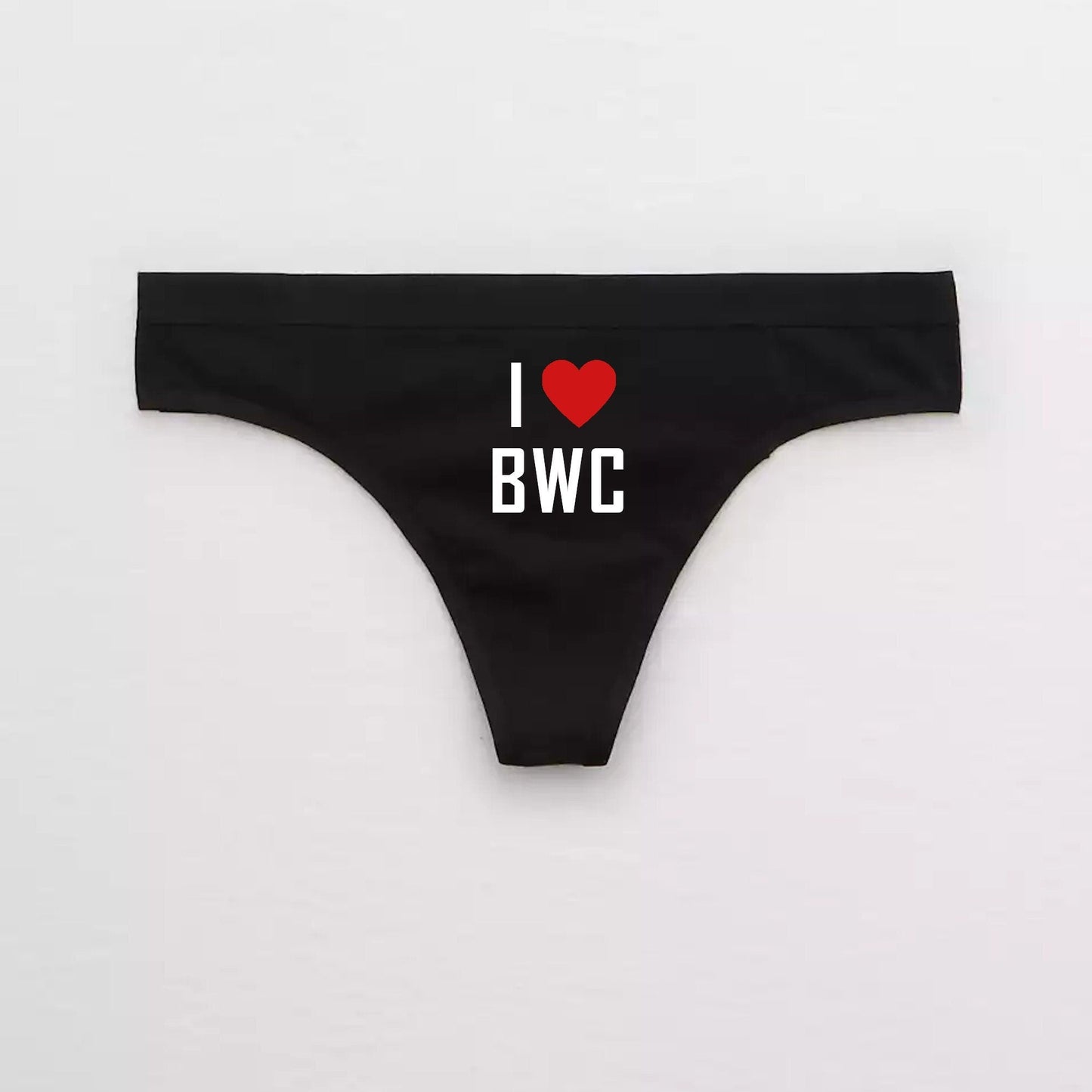 I Love Bwc Thong Celestial Red Shop