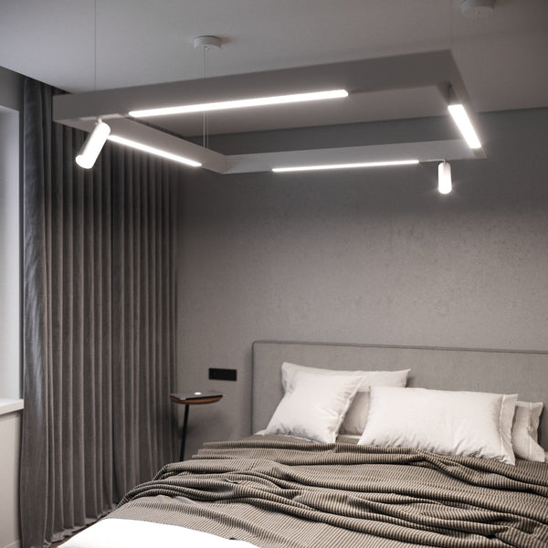 Bedroom Track Pendant - LED Lights Direct