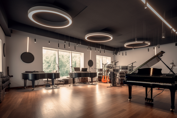 The Best Lighting Design Ideas for Music Recording Studio: Effective & Cool  – LED Lights Direct