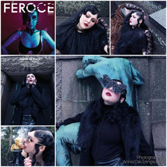 Editorial for Feroce Magazine, shot by Anna Osk Erlingsdottir featuring eyewear and a cessories by Viveka Gren. Hair by Ari Koponen. 