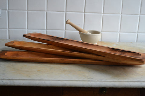 Rustic Wooden French Bread Boards