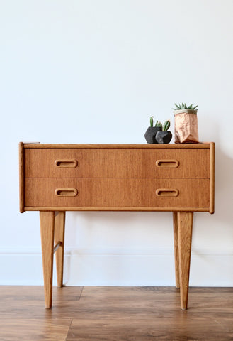 Vintage Danish Teak Chest of Drawers - 1960's - Mid Century Modern