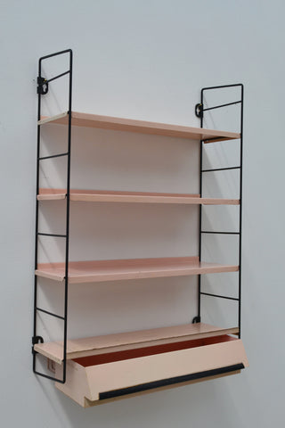 Tomado Vintage Dutch Wall Shelving With Drawer - 1950's - SOLD