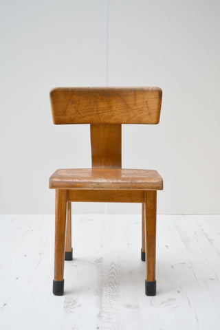 Vintage Dutch Child's Bent-Ply Chair - 1960's