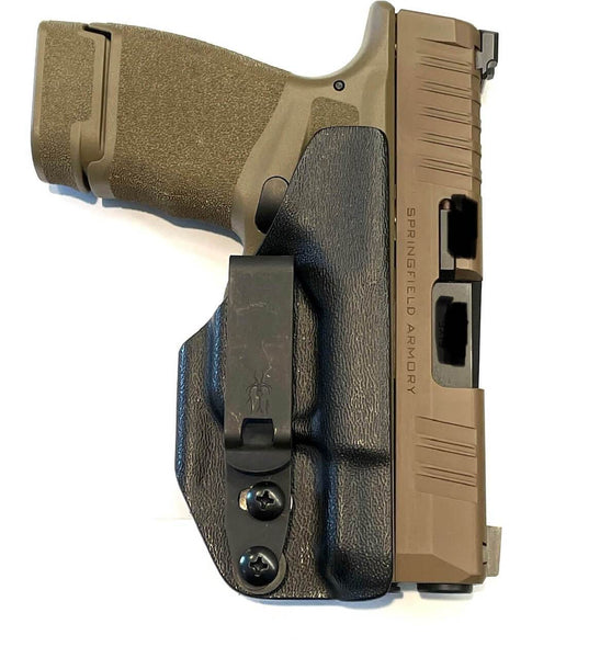 Zero 28 Customs Minimalist IWB KYDEX Tuckable Trigger Guard Holster (Black) - Appendix Inside Waistband - Audible Click  Retention - Zero 28 Customs LLC - Kydex Gun Holsters and gear