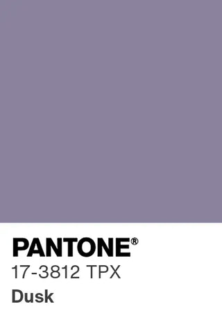 Pantone Dusk