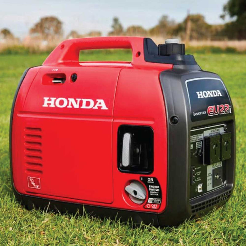 Generator curent monofazic Honda INVERTER EU22iT, 1.8kVA, motor Honda GXR120, 4CP, pe benzină, însonorizat, răcire cu aer
