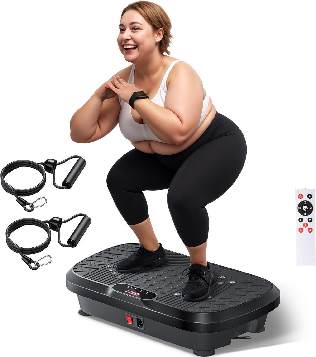 Vibration Plate Exercise Machine, Whole Body Workout Vibration Plate
