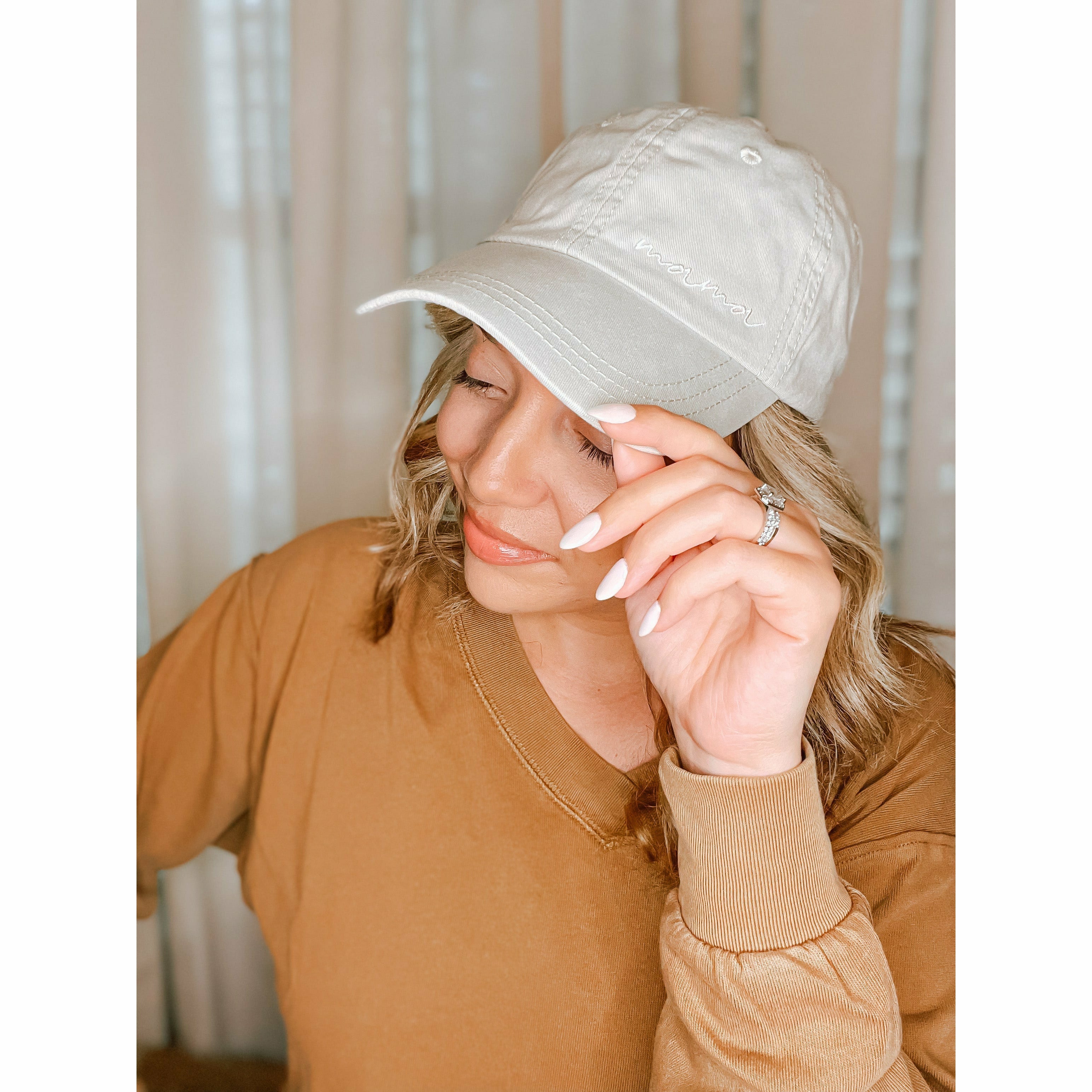 Mama Dad Cap (Stone)