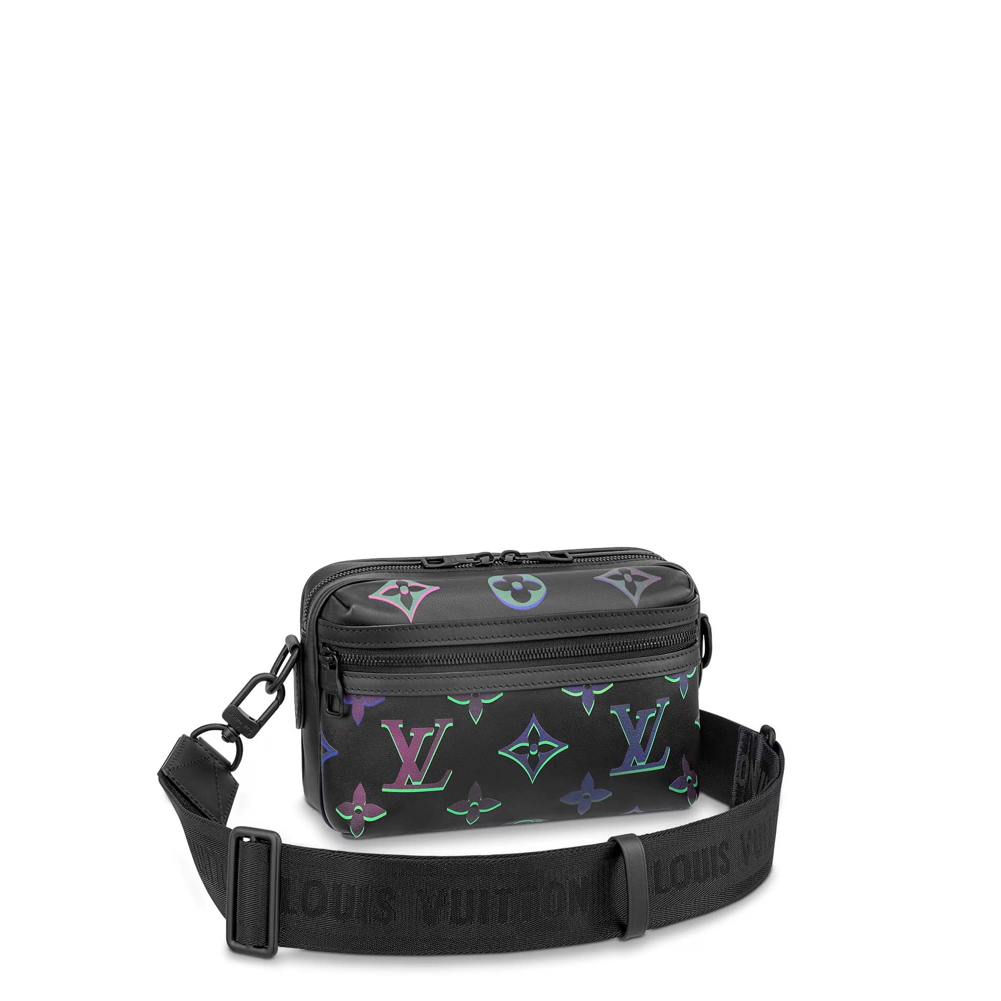 Louis Vuitton Backpack Comet Black Borealis in Calfskin Leather