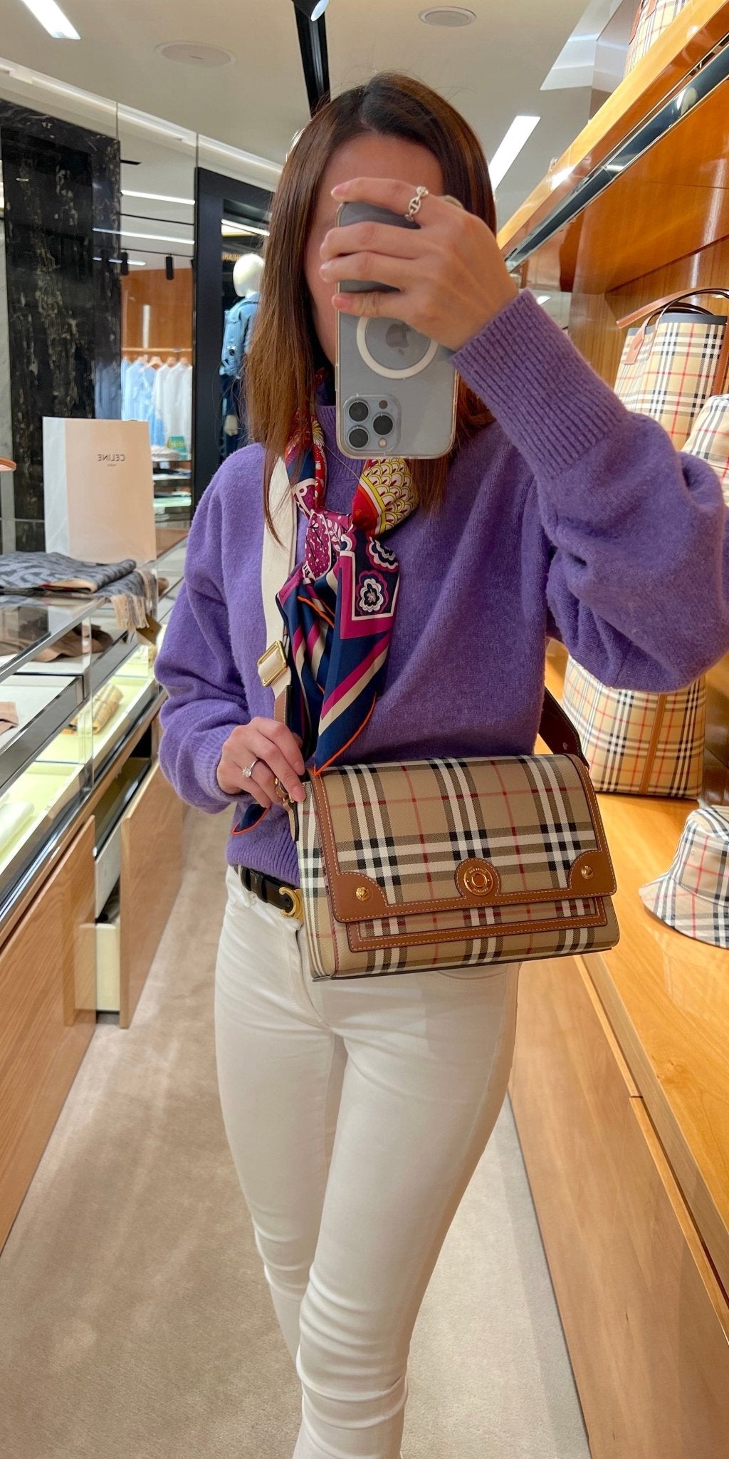 BURBERRY Note Bag | 博柏利 Note 手袋 (啡色)