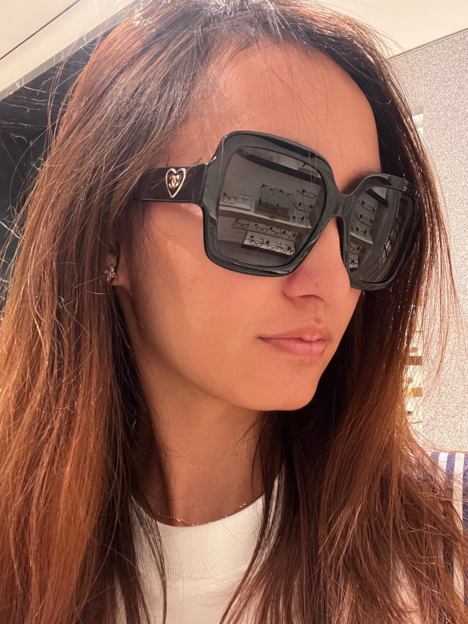 CHANEL CC Logo Sunglasses  香奈兒太陽眼鏡(黑色) – LondonKelly 英國名牌代購