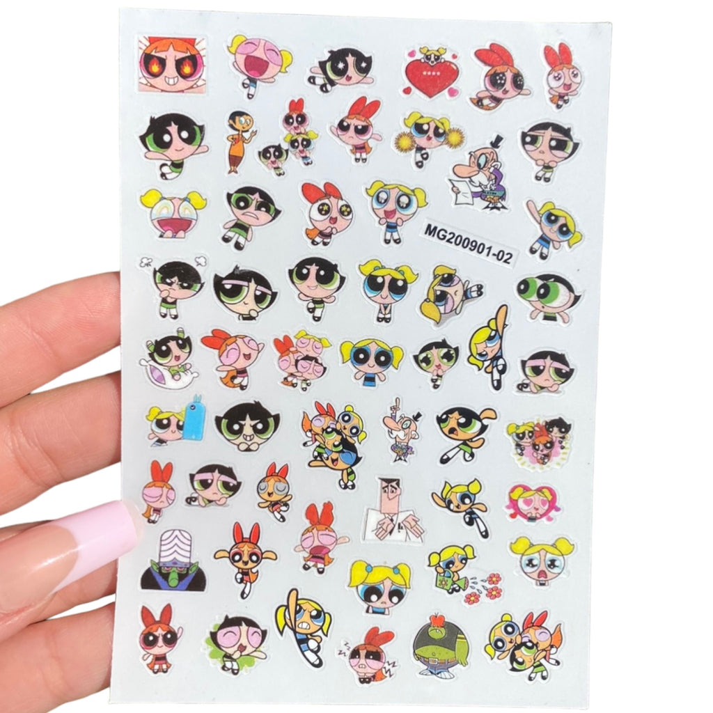 Powderpuff girl Sticker by Fancy4rt