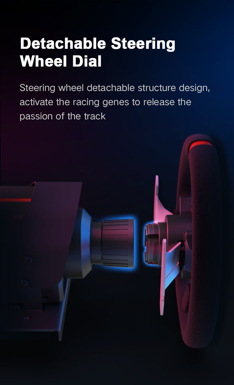PXN V10 Force Feedback Racing Wheel Sim Wheel – PXNgamer