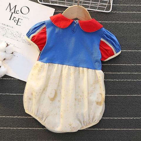 Snow White Baby Girl Princess Onesie Costume-172