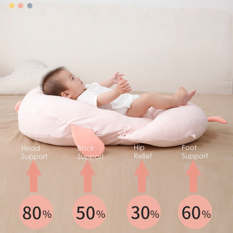 Baby Nursing Pillow Tummy Time Nest Sleeper Seal-33