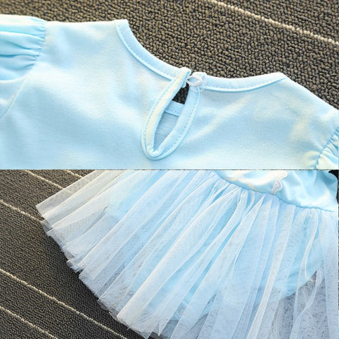 The Elsa Baby Girl Princess Onesie Costume-173