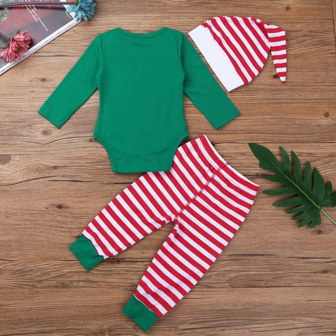 Baby Christmas Elf Costume Set Outfit- 22