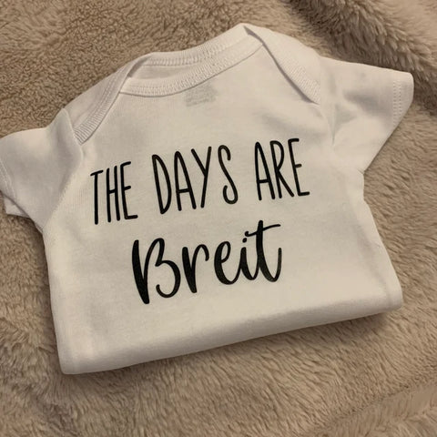 Photos From Customized Onesie Orders